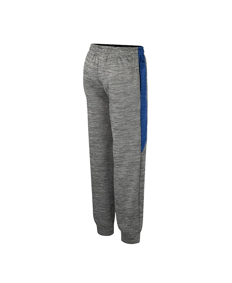 Colosseum Big Boys and Girls Heather Gray Kentucky Wildcats Fleece Pants