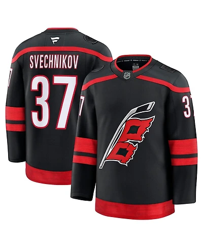 Fanatics Men's Andrei Svechnikov Black Carolina Hurricanes Home Premium Jersey