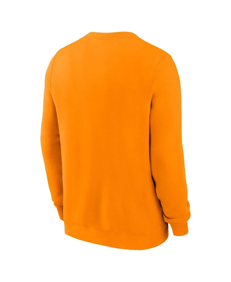 Nike Men's Tennessee Orange Tennessee Volunteers Arched Seal Pullover Sweatshirt