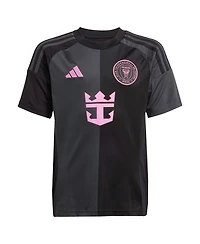 Adidas Big Boys and Girls Lionel Messi Black Inter Miami Cf 2025 The Fortitude Kit Replica Player Jersey