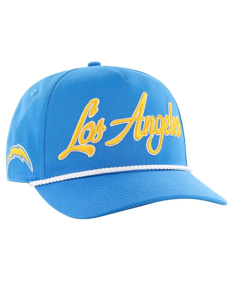 '47 Brand Men's Blue Los Angeles Chargers Overhand Hitch Adjustable Hat