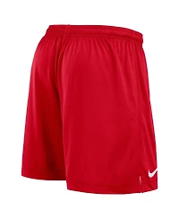 Nike Men's White/Scarlet Ohio State Buckeyes Primetime Reversible Performance Shorts