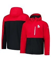 Columbia Men's Red Georgia Bulldogs Field Bound Omni-Tech Full-Zip Jacket