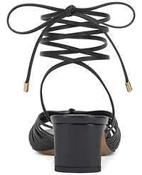 Vince Camuto Women's Lory Lace-Up Blade-Heel Sandals