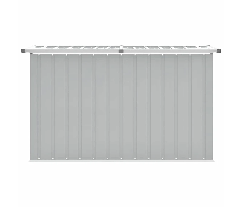 vidaXL Patio Storage Box Gray 58.7"x39"x36.6"