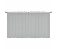 vidaXL Patio Storage Box Gray 58.7"x39"x36.6"