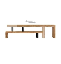vidaXL Tv Stand Solid Mango Wood