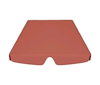 vidaXL Replacement Canopy for Garden Swing Terracotta 59.1"/51.2"x41.3"/27.6"