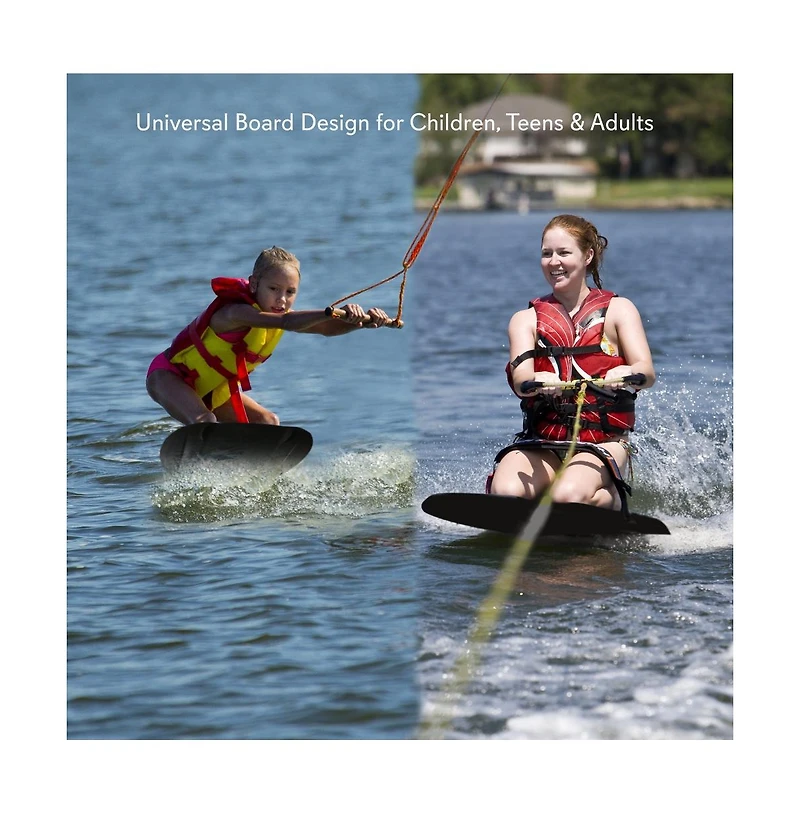 SereneLife Thunder Wave Water Sport Knee-Board With Stable Platform Base