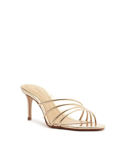 Schutz Women's Inez Kitten Heel Sandals