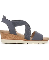 Dr. Scholl's Women's Just Cute Strappy Wedge Sandals