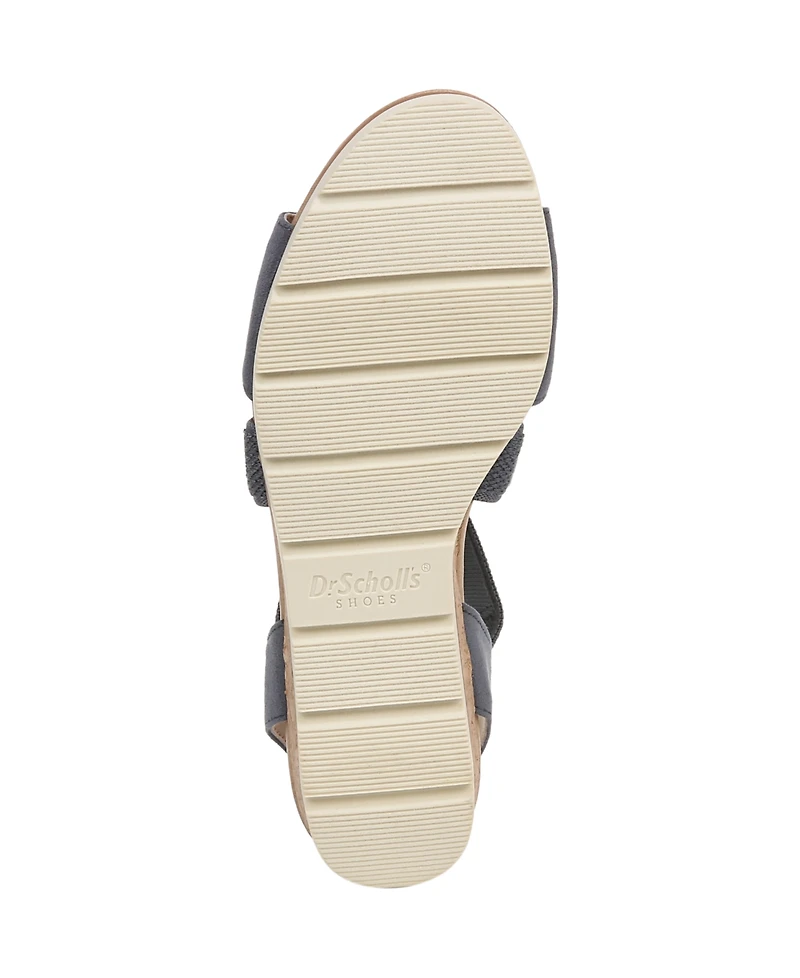 Dr. Scholl's Women's Just Cute Strappy Wedge Sandals