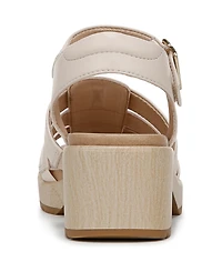 Dr. Scholl's Women's Oh Kay Block Heel Dress Sandals