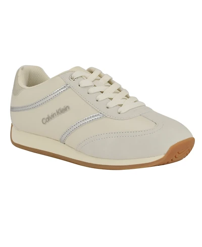 Calvin Klein Women's Avyenna Retro Lace-Up Sneakers