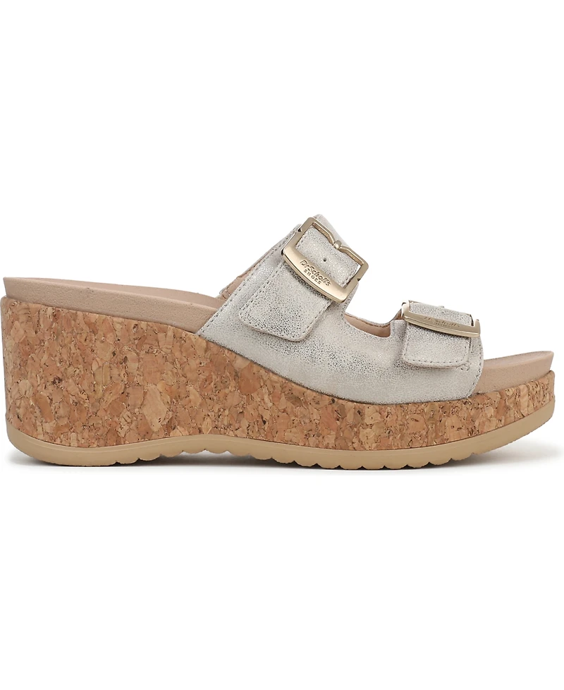 Dr. Scholl's Women's Cali Breeze Slide Wedge Sandals