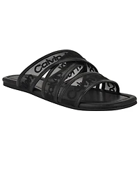Calvin Klein Women's Bestina Strappy Logo Sandals