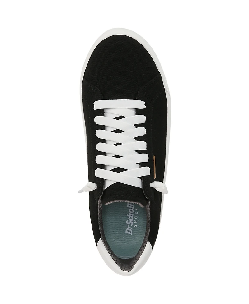 Dr. Scholl's Women's Time Off Go Closed Round Toe Lace Up Platform Sneakers