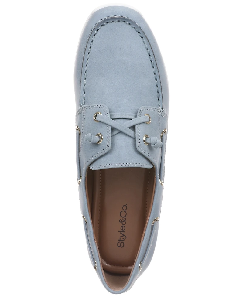 Style & Co Women's Saffiee Boat Shoes, Exclusively at Macy's