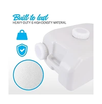 SereneLife Portable Water Tank with Handle & 24L Capacity for Outdoor Use