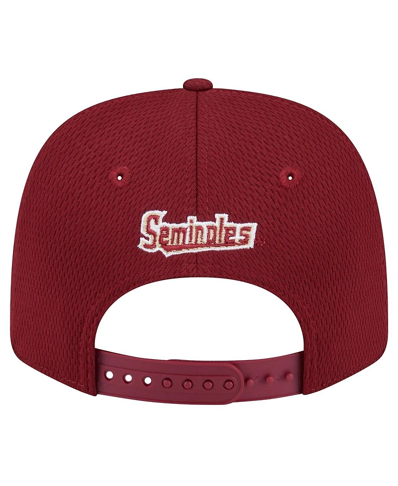 New Era Men's Garnet Florida State Seminoles Coolera 9SEVENTY Rope Stretch-Snap Hat