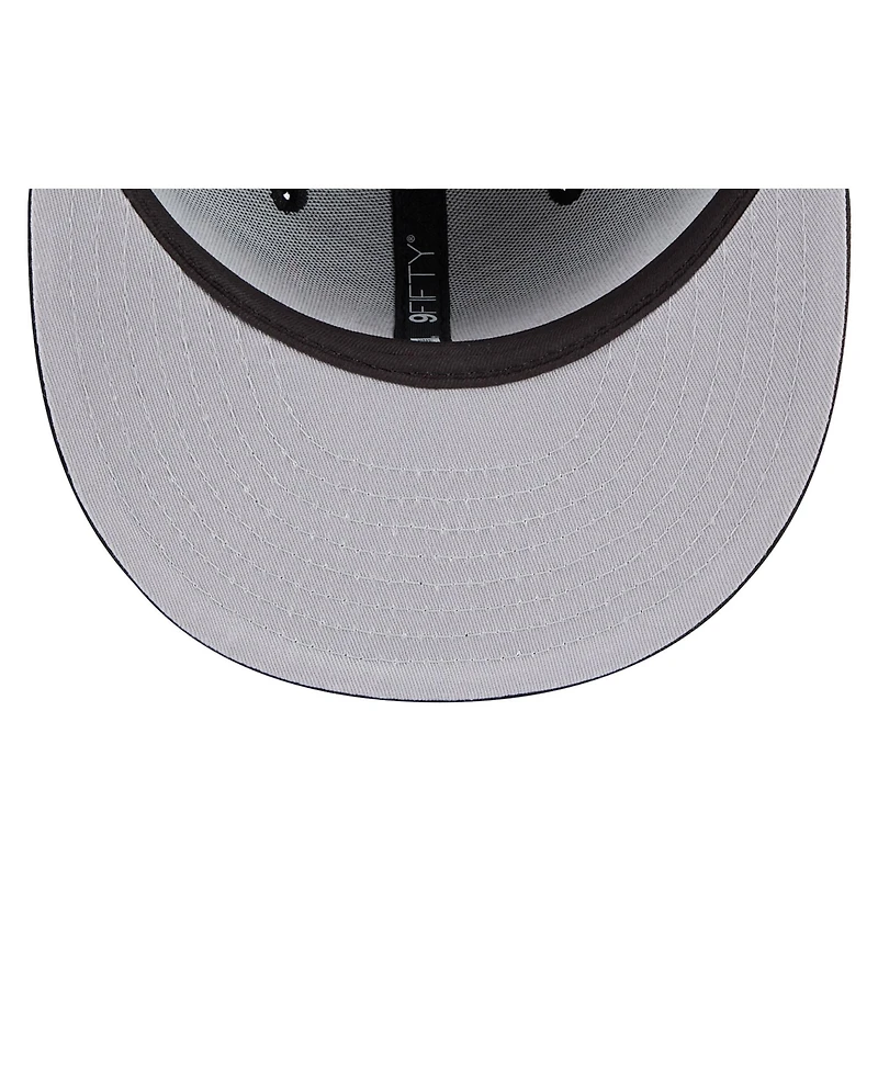 New Era Men's Black Portland Trail Blazers 2024/25 City Edition 9FIFTY Snapback Hat
