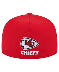 New Era Men's Red Kansas City Chiefs Ransom 59FIFTY Fitted Hat