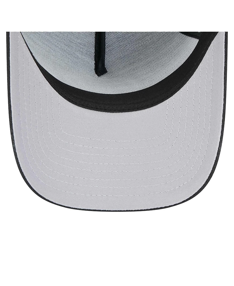 New Era Men's Black New York Yankees 9FORTY A-Frame Adjustable Hat