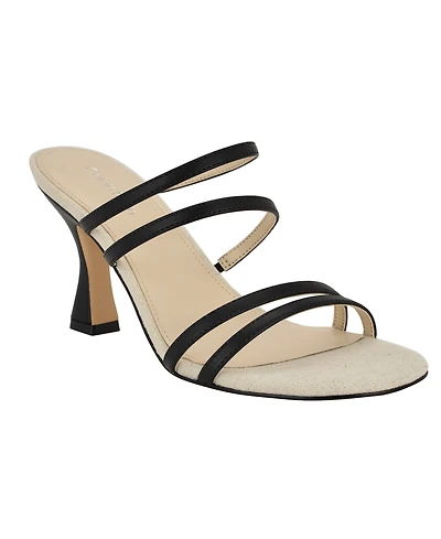 Calvin Klein Women's Jayla Strappy Tapered Heel Sandals