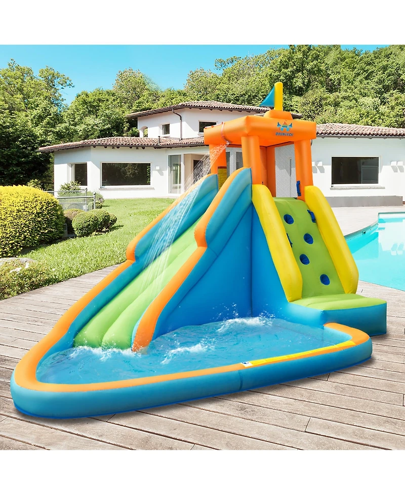 Kids Bounce House Castle Splash Water Pool Without Blower