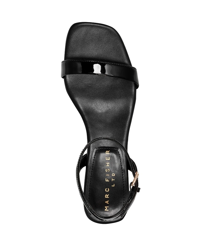 Marc Fisher Ltd Women's Alona Kitten Heel Sandals