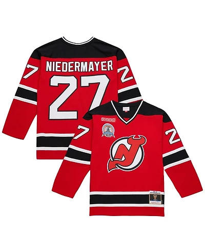 Mitchell & Ness Men's Scott Niedermayer Red New Jersey Devils Big Tall 1999/00 Blue Line 2.0