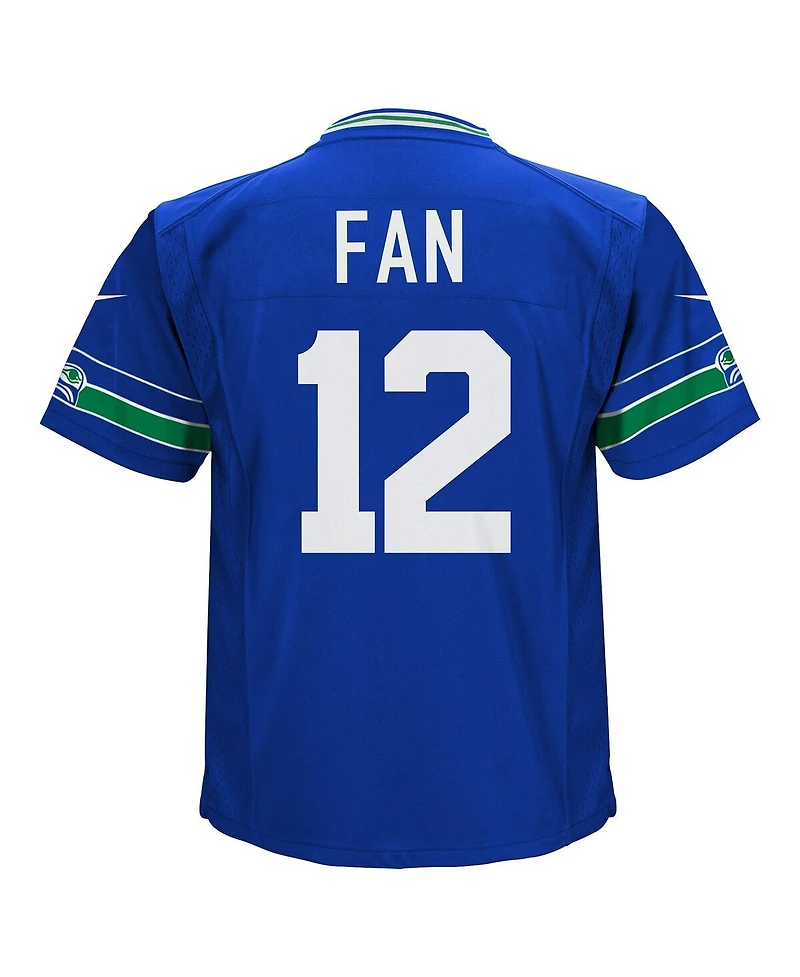 Nike Toddler 12th Fan Royal Seattle Seahawks Game Jersey