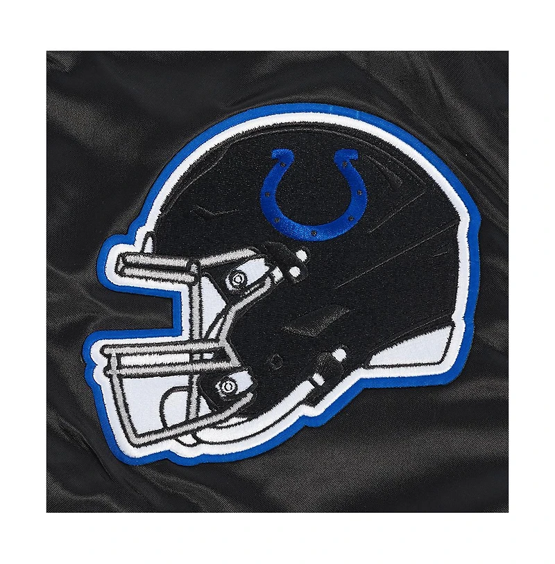 Pro Standard Men's and Women's Black Indianapolis Colts Indiana Nights Colts Bomber Jacket