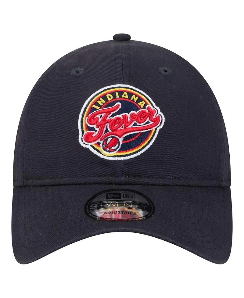 New Era Men's Caitlin Clark Navy Indiana Fever Name Number Sidepatch 9TWENTY Adjustable Hat