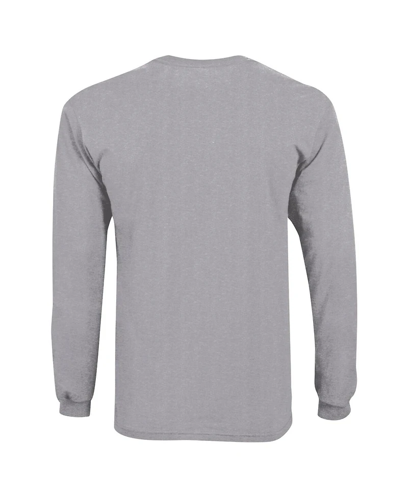 Champion Big Boys and Girls Gray Alabama Crimson Tide Distressed Arch Over Logo Long Sleeve T-Shirt
