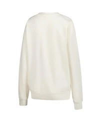 Mitchell & Ness Women's Cream Detroit Lions Shooting Stars Pullover Sweatshirt