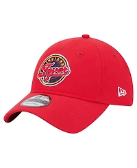 New Era Men's Caitlin Clark Red Indiana Fever Name Number Sidepatch 9TWENTY Adjustable Hat