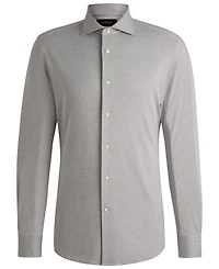 Boss by Hugo Boss Men's Slim-Fit Cotton-Blend Shirt