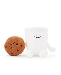 Geoffrey's Toy Box Buddies Milk and Cookies Plush Toy Set