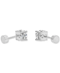 Cubic Zirconia Stud Earrings (1-1/2 ct. t.w.) in 14k Gold-Plated Sterling Silver