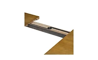 Slickblue Farmhouse 6-Piece Extendable Dining Table Set Trestle Kitchen Table Set