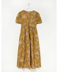 FatFace Plus Size Remi Detail Midi Dress