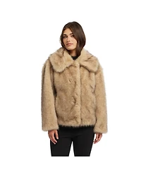 Ellen Tracy Women's Fox Faux Fur Jacket