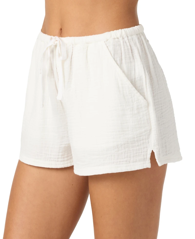 O'Neill Juniors' Brenda Cotton Gauze Shorts