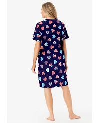Dreams & Co. Women's Print Sleepshirt