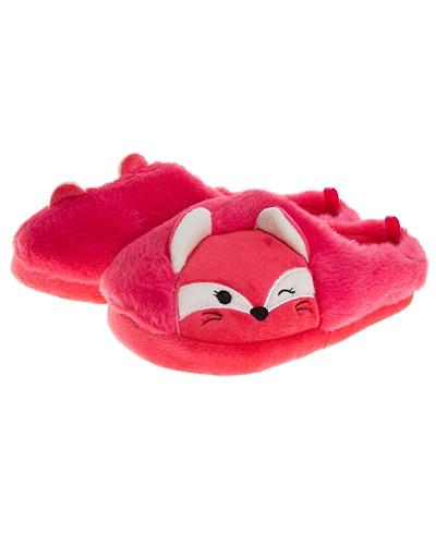 Squishmallows Little and Big Girls Fifi the Fox House Slippers