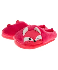 Squishmallows Little and Big Girls Fifi the Fox House Slippers