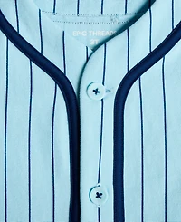 Epic Threads Toddler Boys 2T-4T Cotton Striped Baseball Jersey Shirt, Exclusively at Macy's