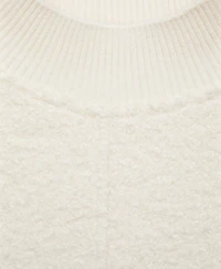 Mango Women's Perkins Collar Boucle Sweatshirt