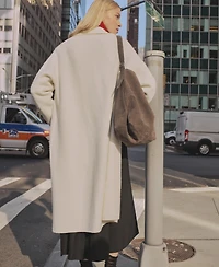 Mango Women's Knitted Long Coat